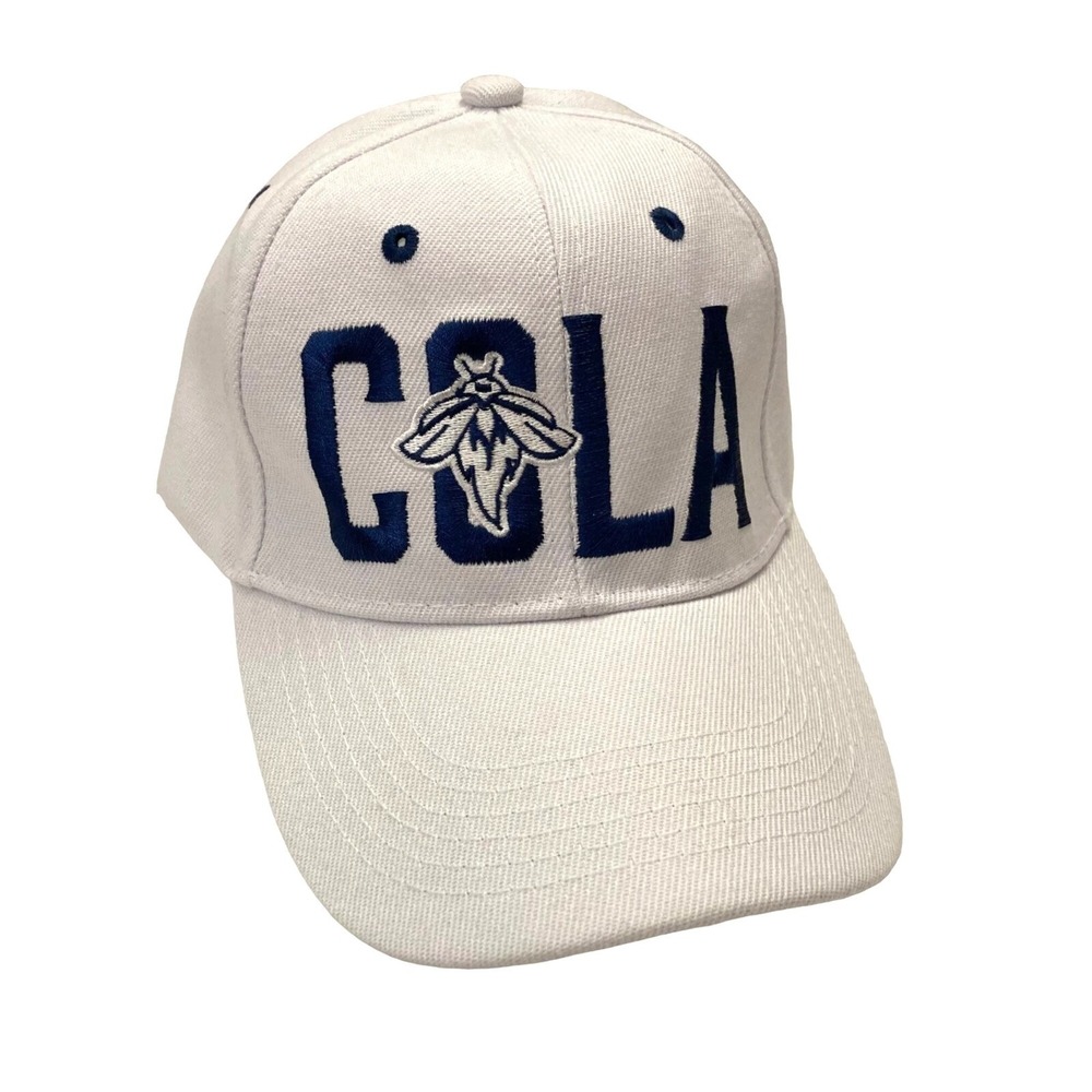 Columbia Fireflies Baseball Cap COLA‎ Embroidered Blue White Strapback